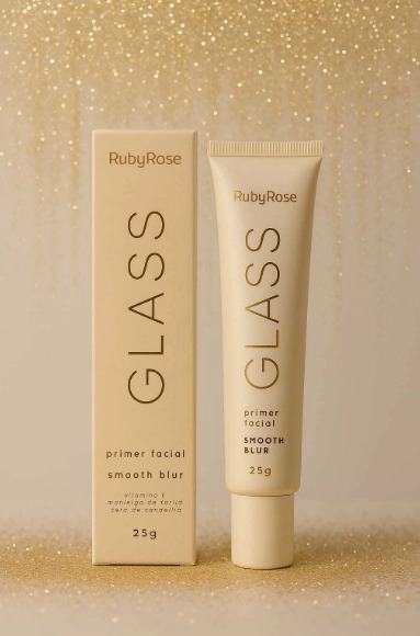 PRIMER FACIAL SMOOTH BLUR GLASS - RUBY ROSE